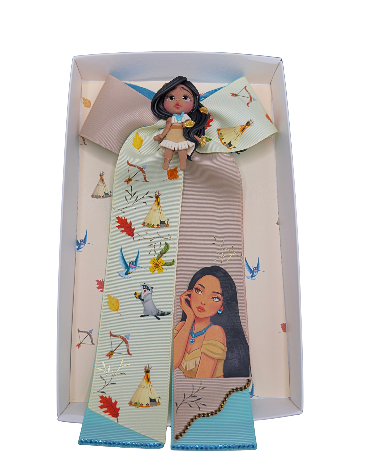 Indian princess Hair Bow