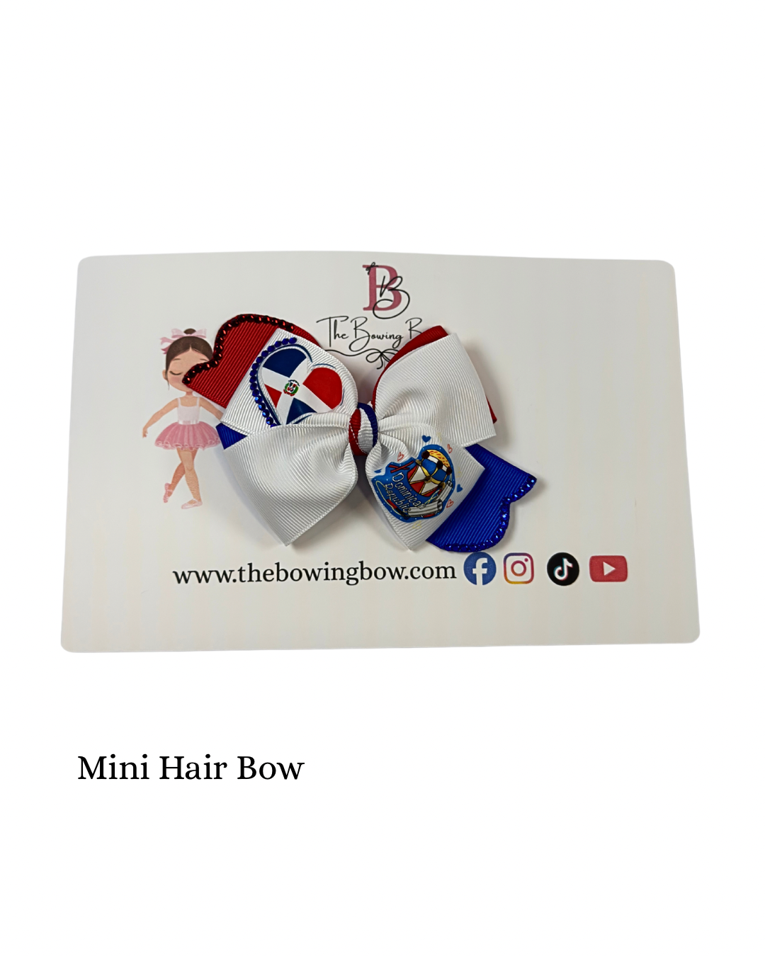 Dominican Republic Hair Bow