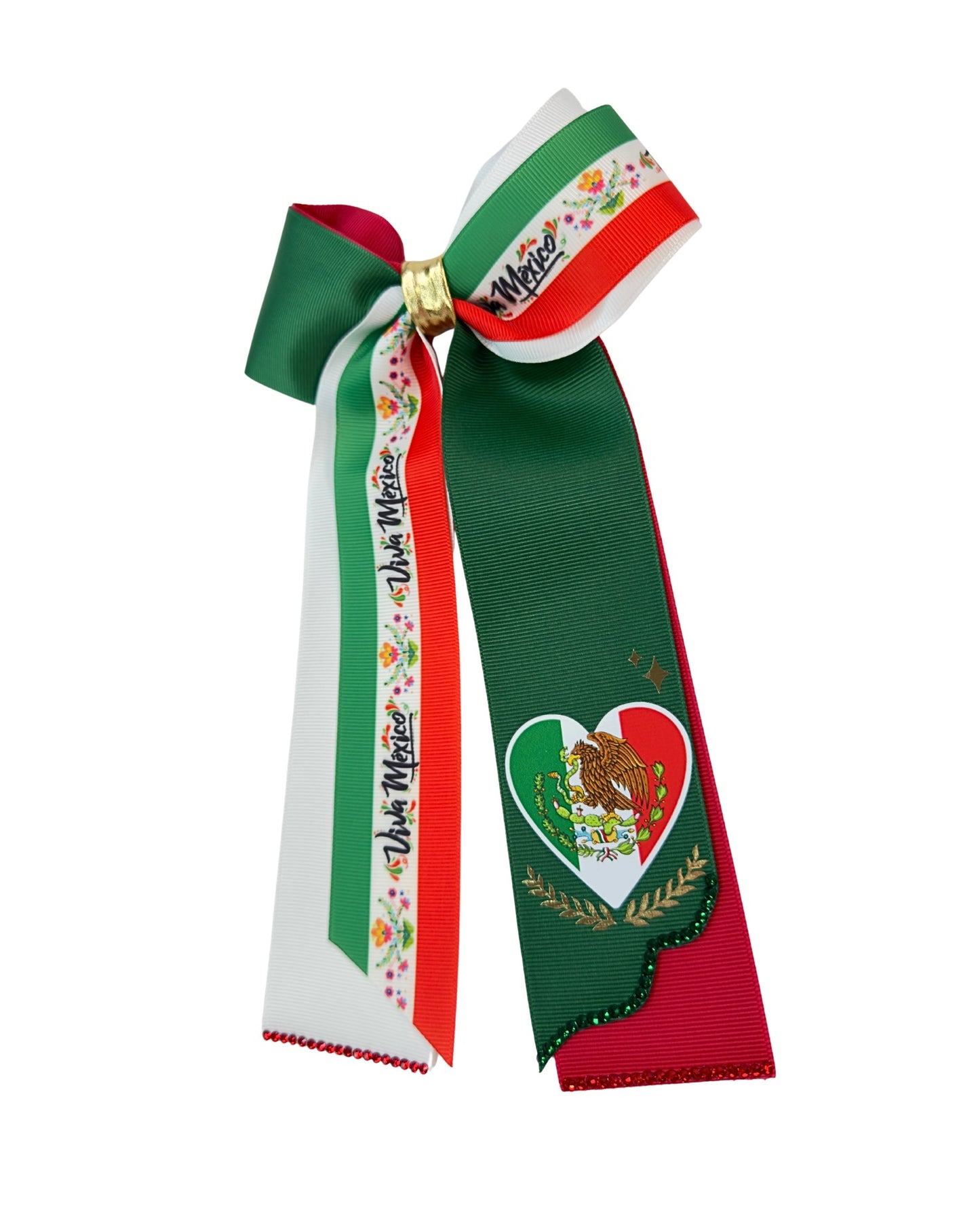 Mexican Hair Bow - Viva Mexico Edition