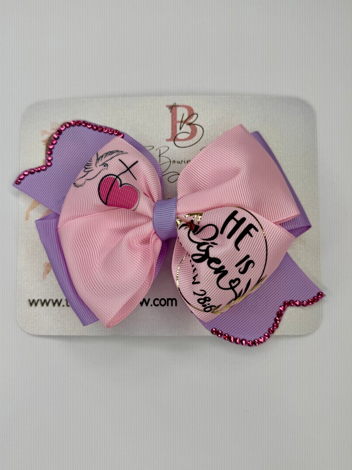 Christian Inspirational Hair Bow