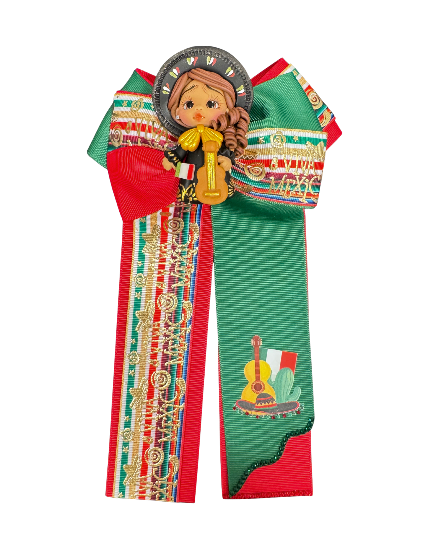 Mexican Mariachi Hair Bow (limited edition)