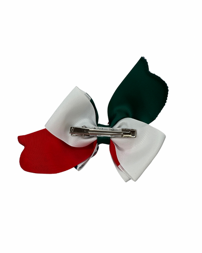 Mexican Hair Bow With Clay Doll