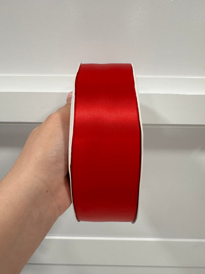Solid Satin Ribbon (different Sizes/colors)