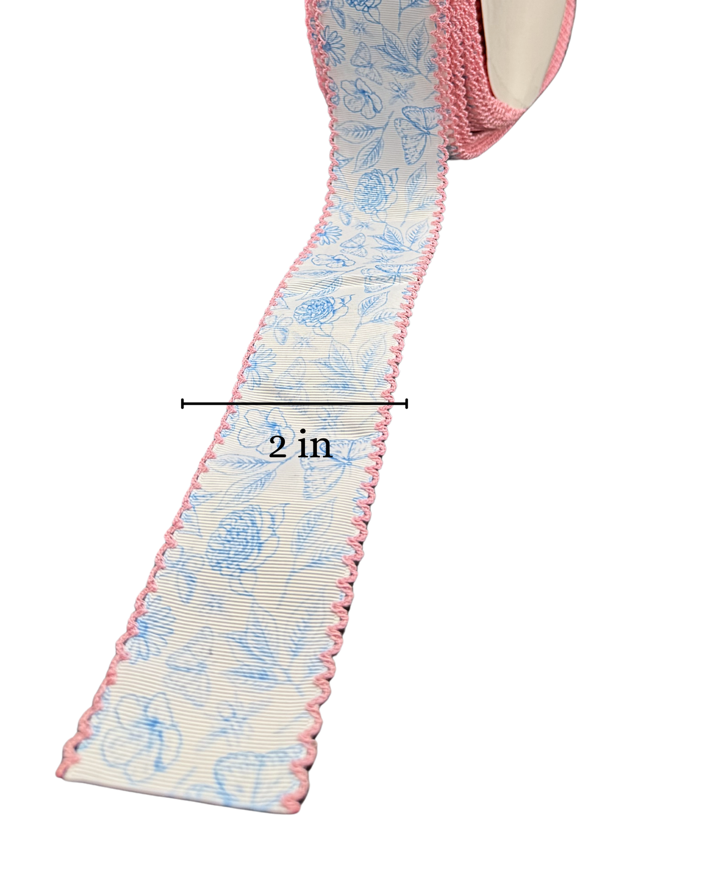 Moonstitch ribbon flowers and butterflies