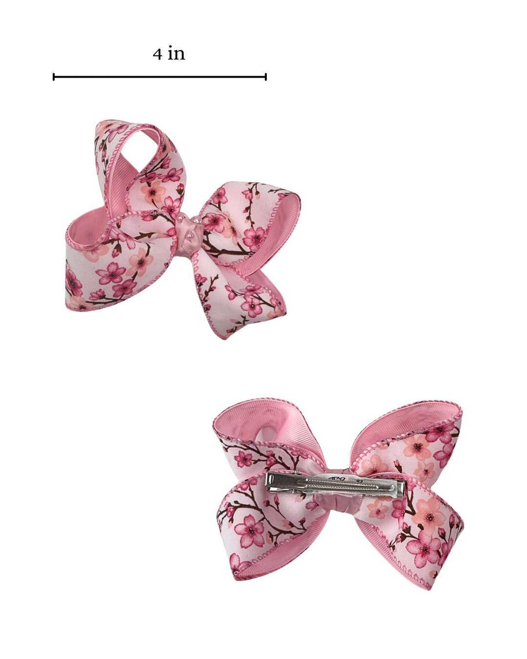 Cherry Blossom Boutique Style Hair Bow