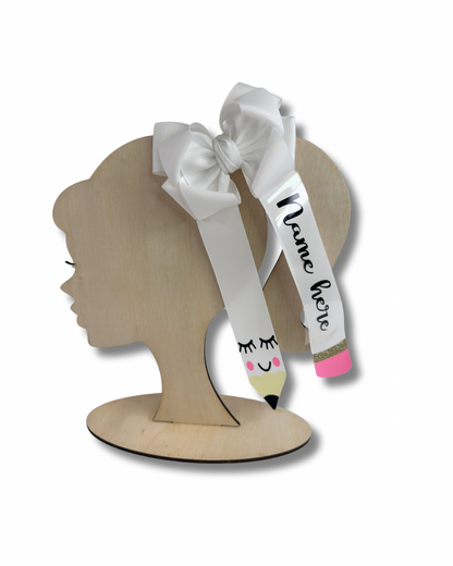 Pencil Hair Bow