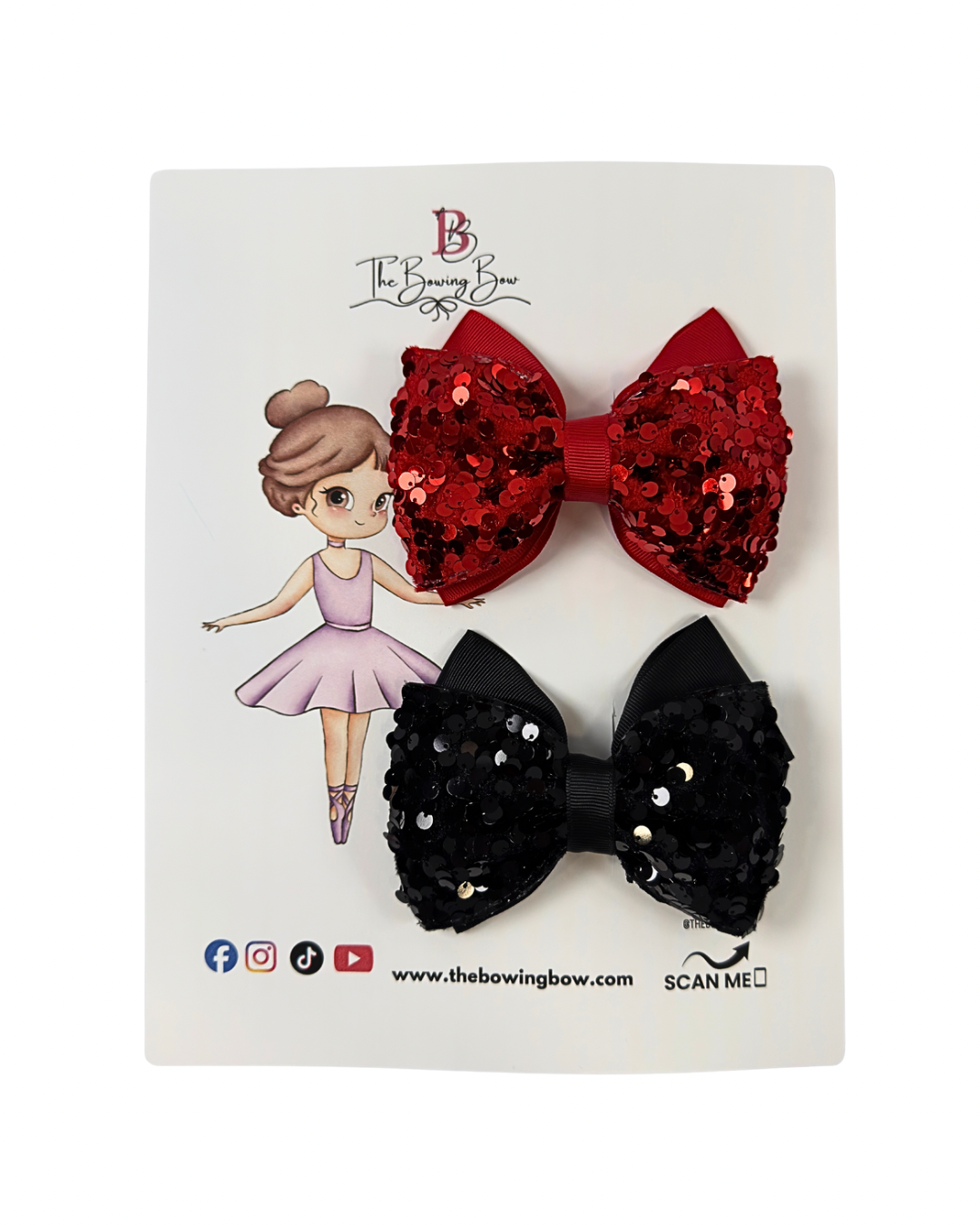 Showgirl Hair Bow