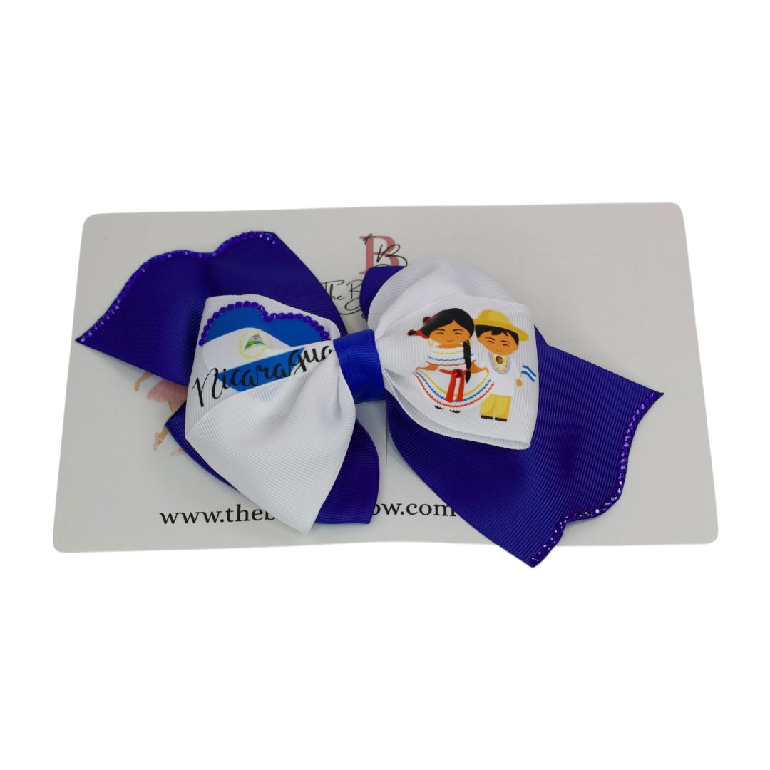 Nicaragua Hair Bow