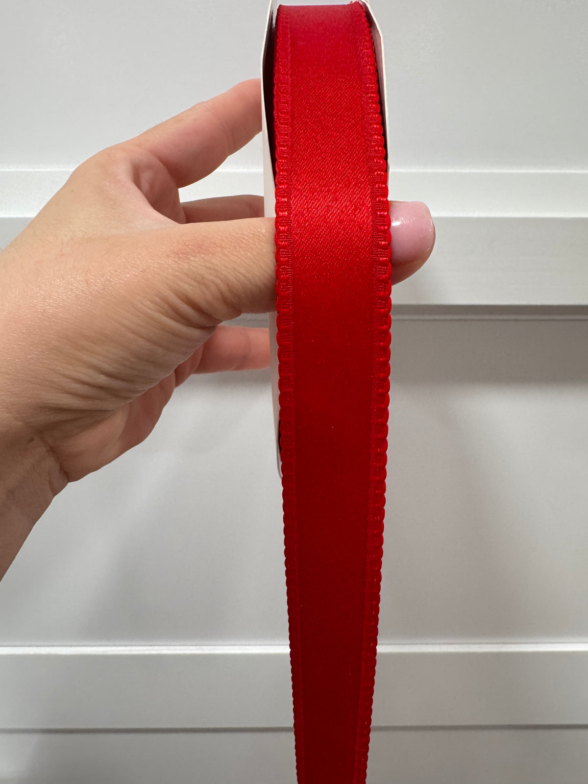 Satin wavy Edge Ribbon