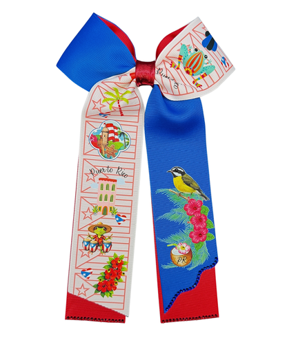 Puerto Rican Cheer Bow Style
