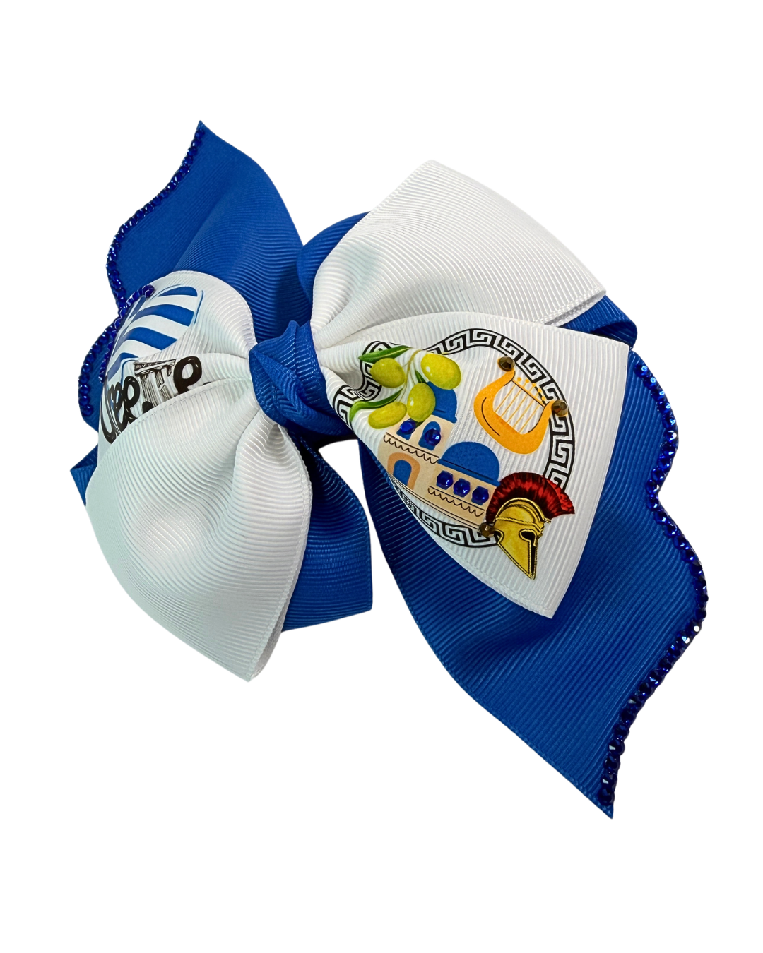 Greece Hair Bow (Greek)