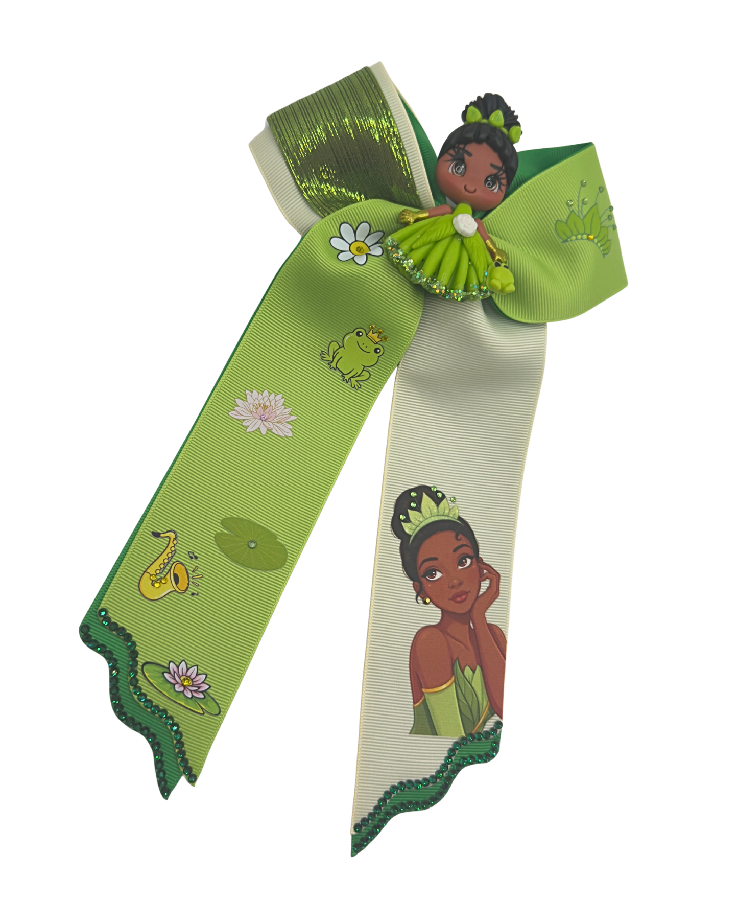 Lily Pad Princess Bow
