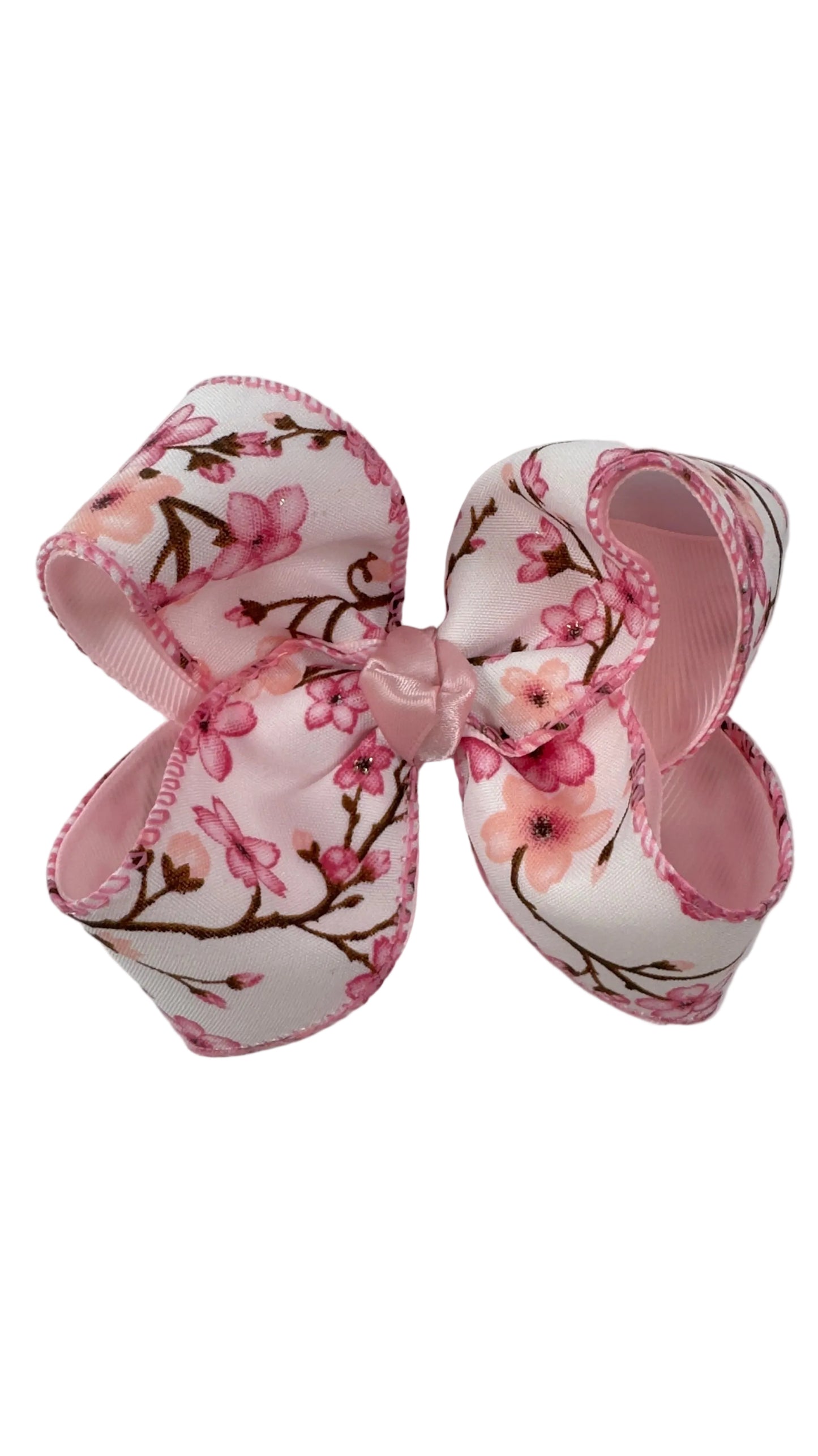Cherry Blossom Boutique Style Hair Bow