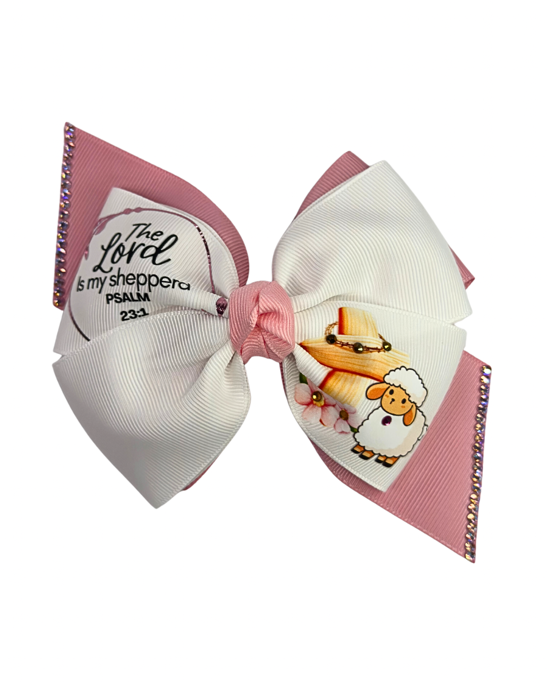 Christian Inspirational Hair Bow