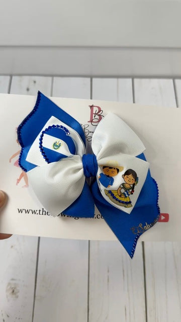 El Salvador Hair Bow