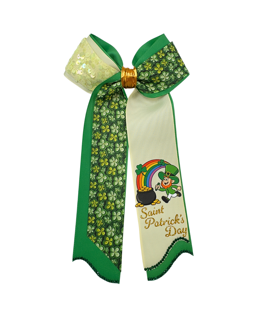 Saint Patrick’s Hair Bow