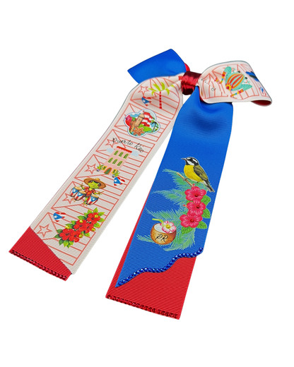Puerto Rican Cheer Bow Style