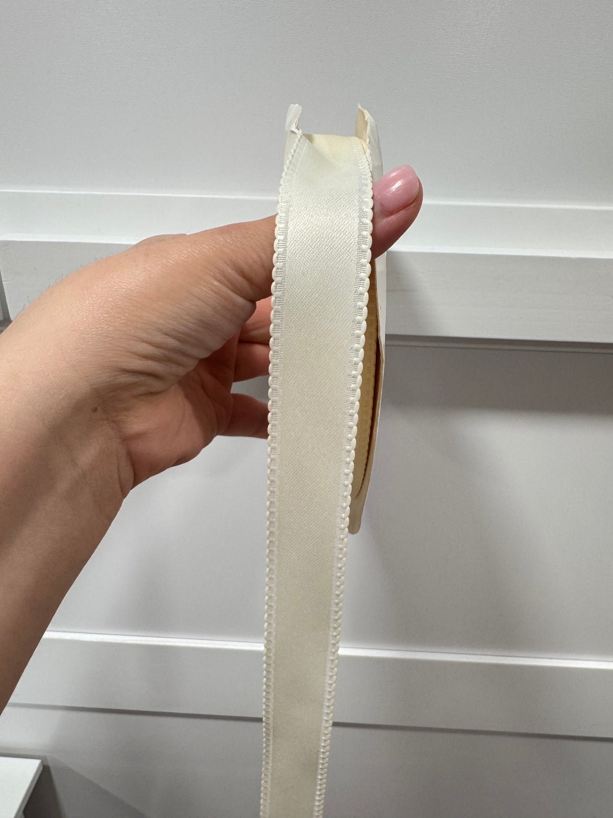 Satin wavy Edge Ribbon