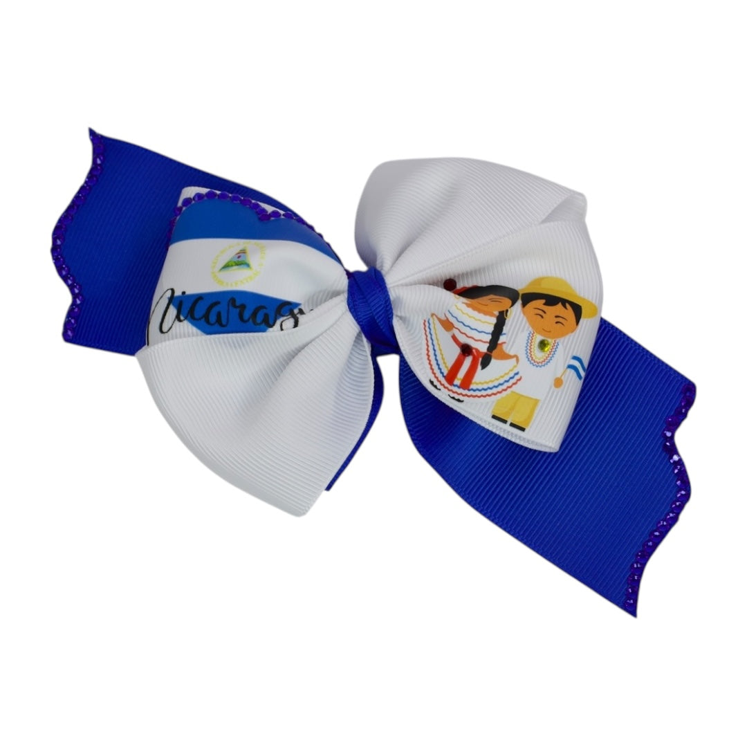 Nicaragua Hair Bow