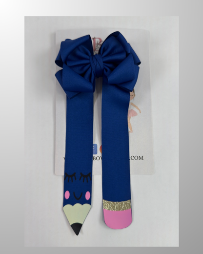 Pencil Hair Bow