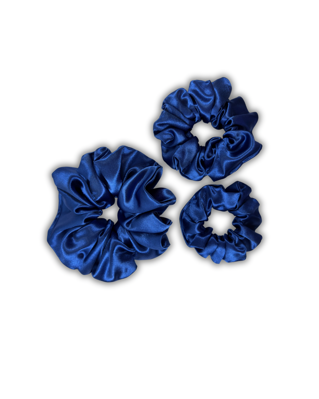 Ocean Blue Scrunchie Silk