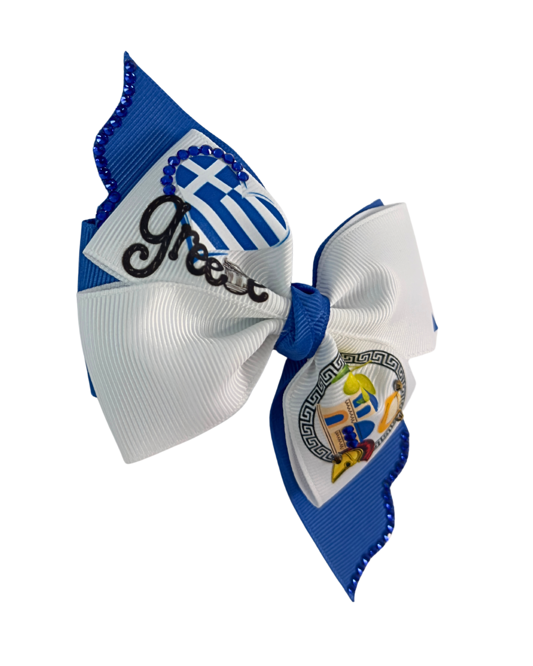 Greece Hair Bow (Greek)