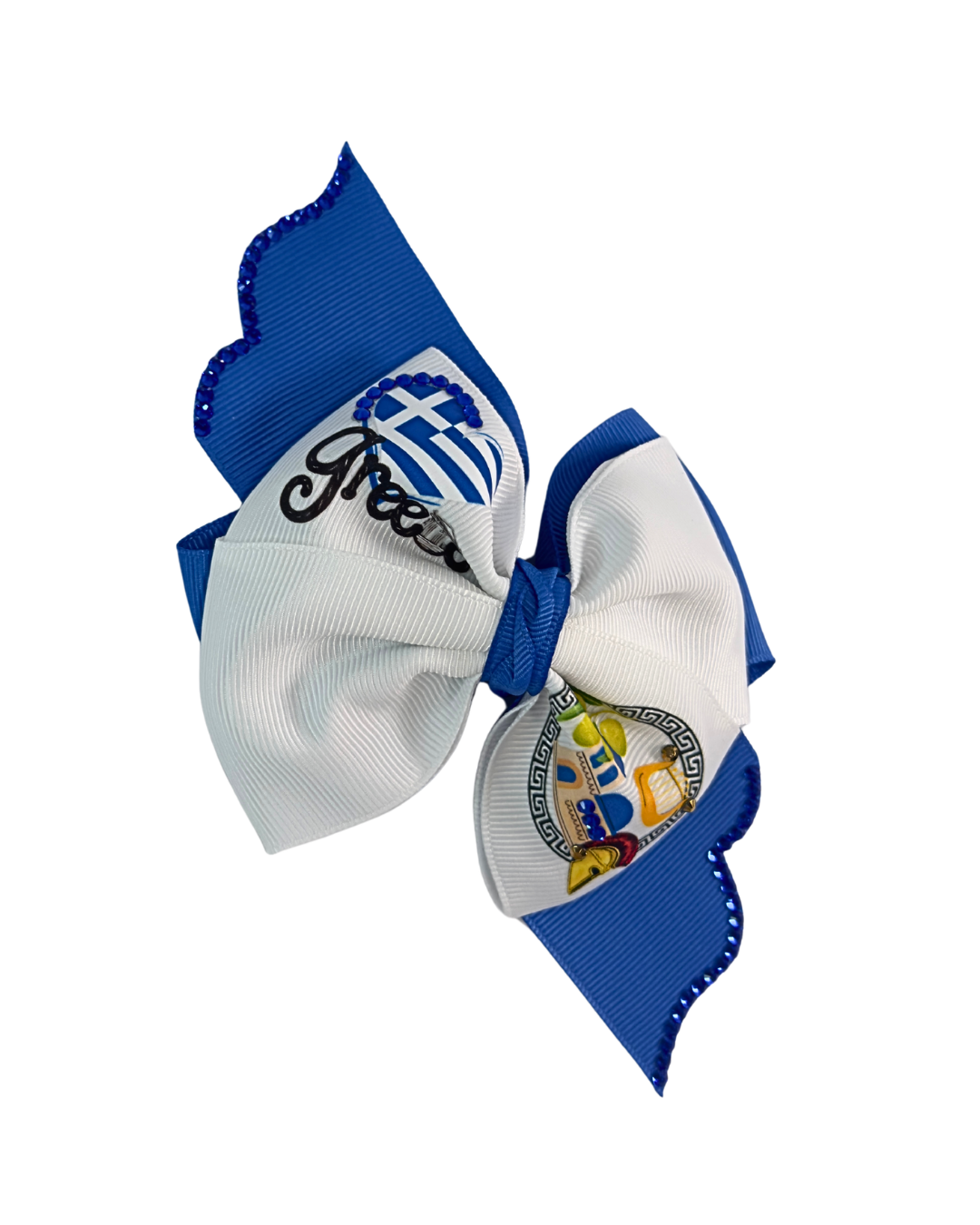 Greece Hair Bow (Greek)