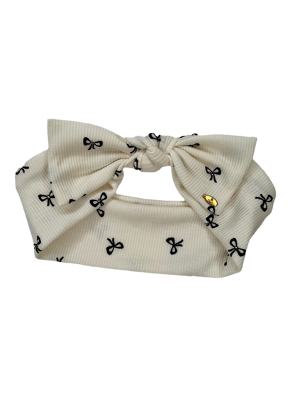 Classic Bow Print Headband