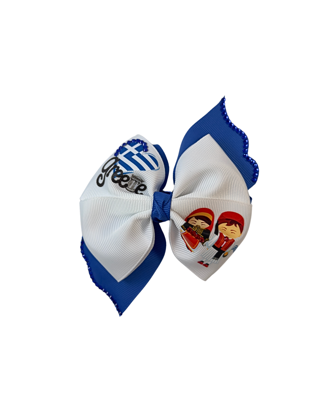 Greece Hair Bow (Greek)