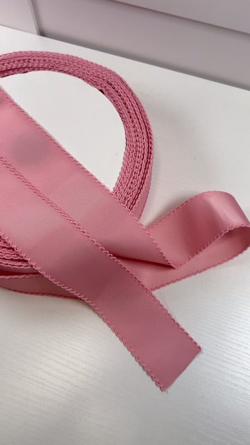 Moonstitch ribbon peony pink