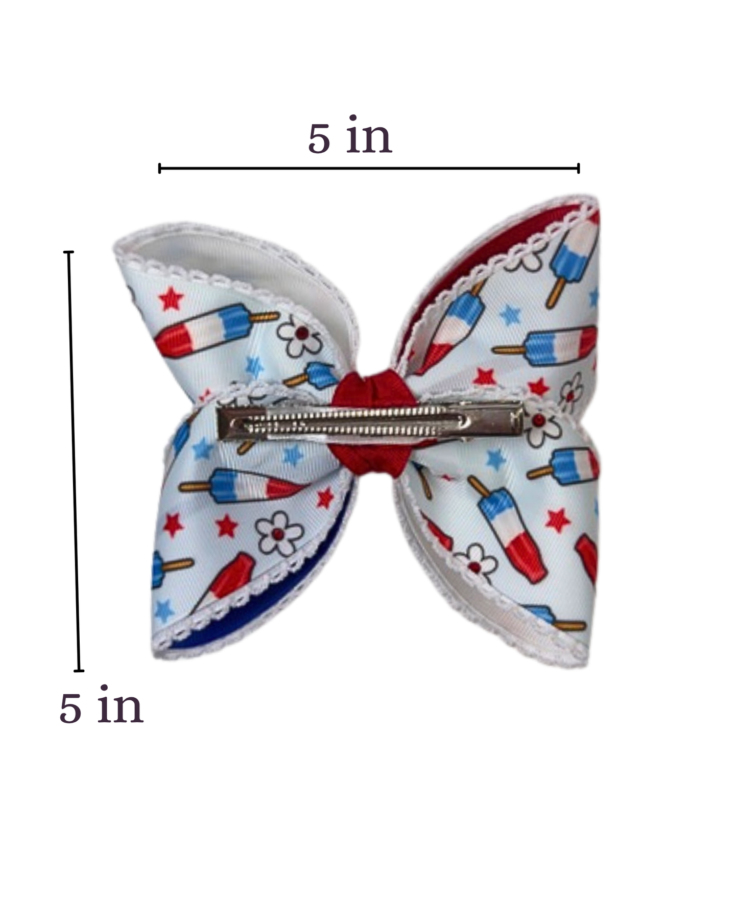 Popsicle Hair Bow