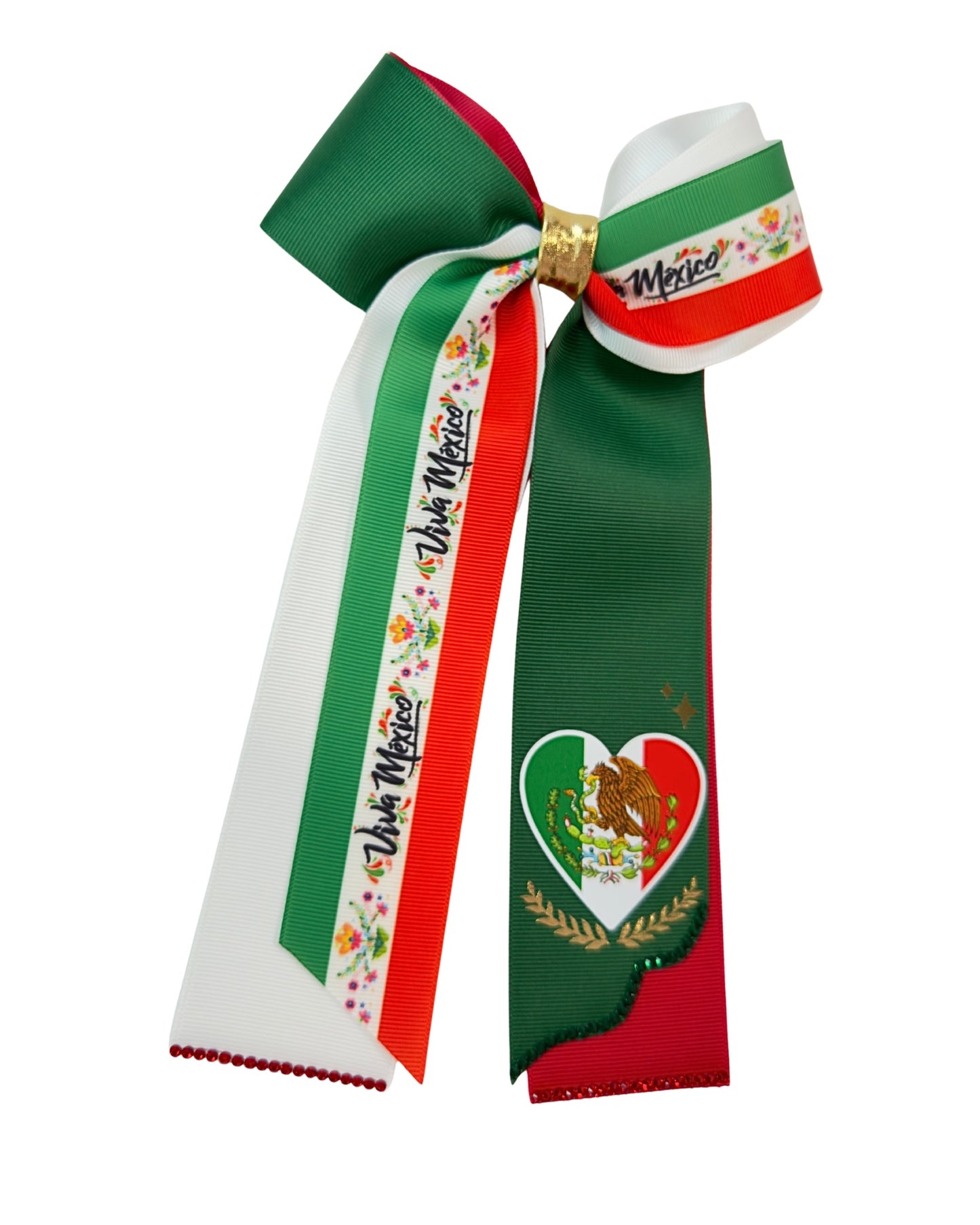 Mexican Hair Bow - Viva Mexico Edition
