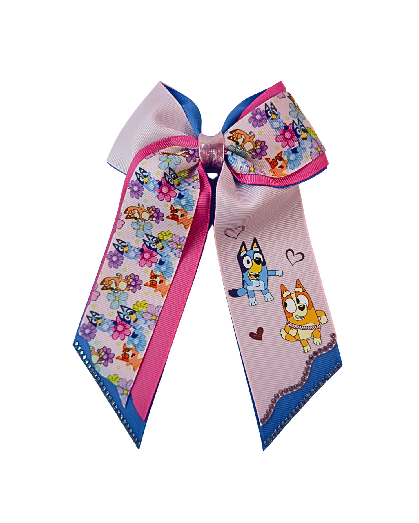 Pink Loving Friends Hair Bow