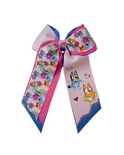 Pink Loving Friends Hair Bow