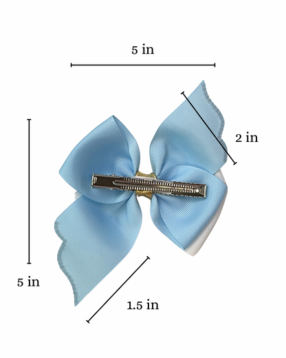 Christian Hair Bow (He is Risen)