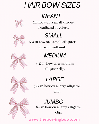 Custom Hair Bows