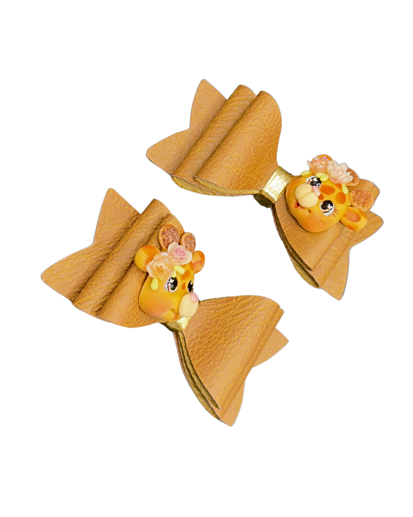 Giraffe Safari Bow Set