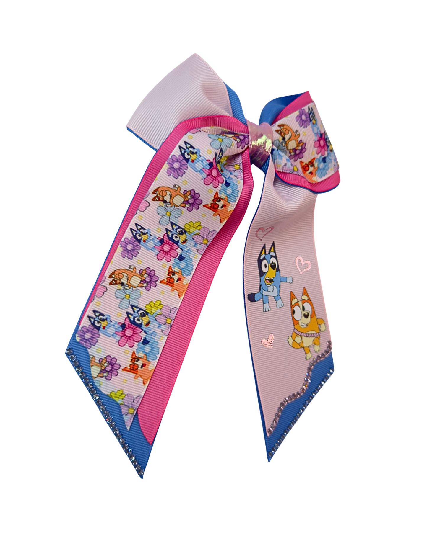 Pink Loving Friends Hair Bow