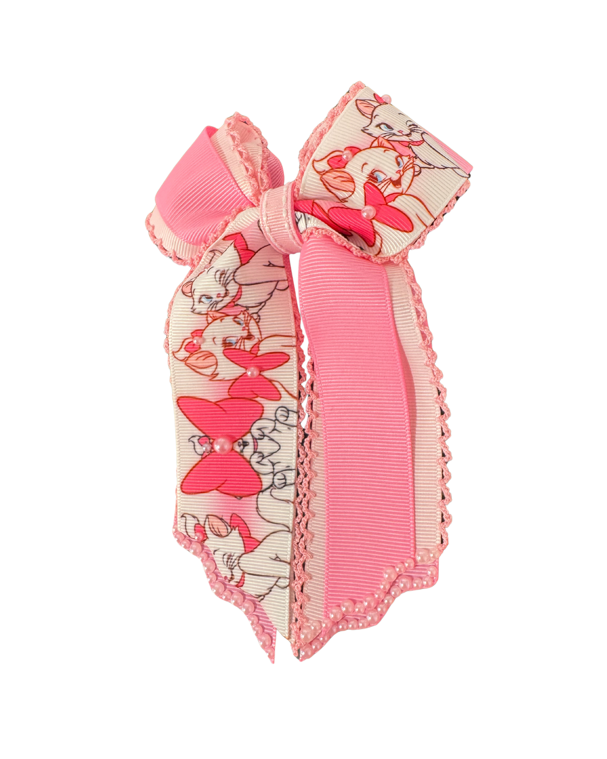 Marie character Hair Bow