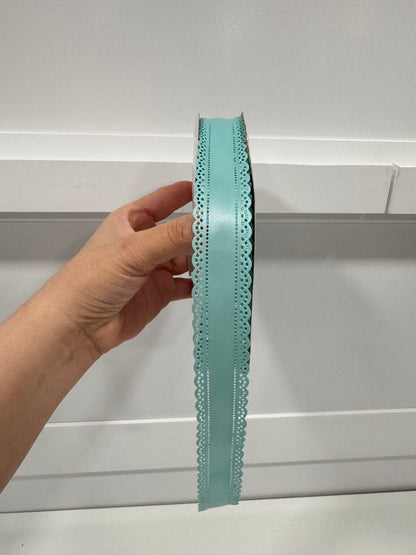Scallop Edge 1.5 IN Satin Ribbon