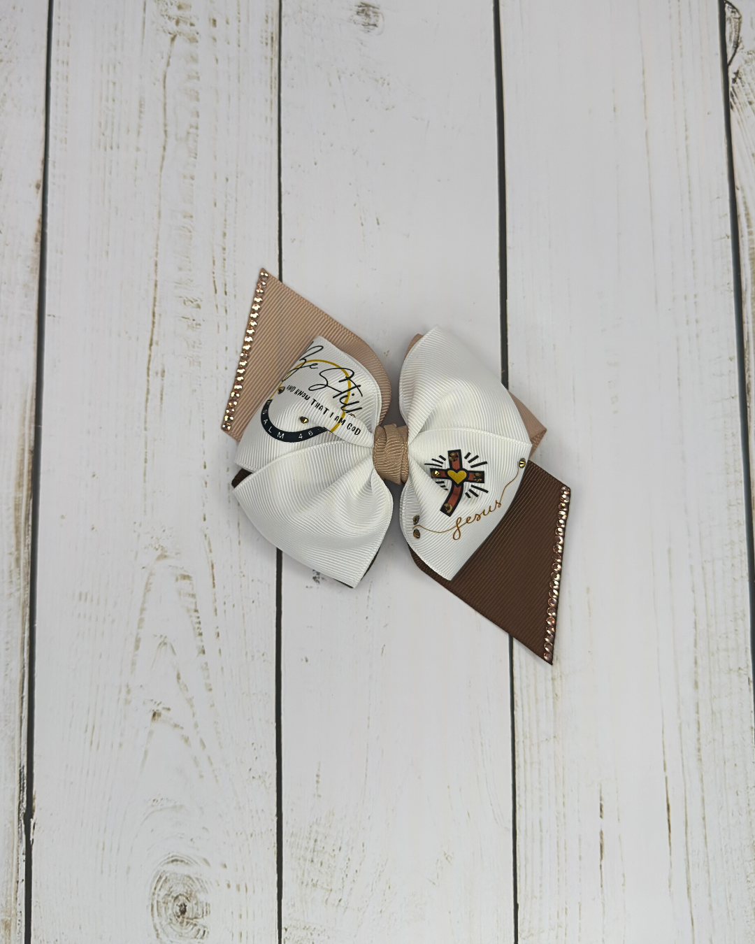 Christian Inspirational Hair Bow