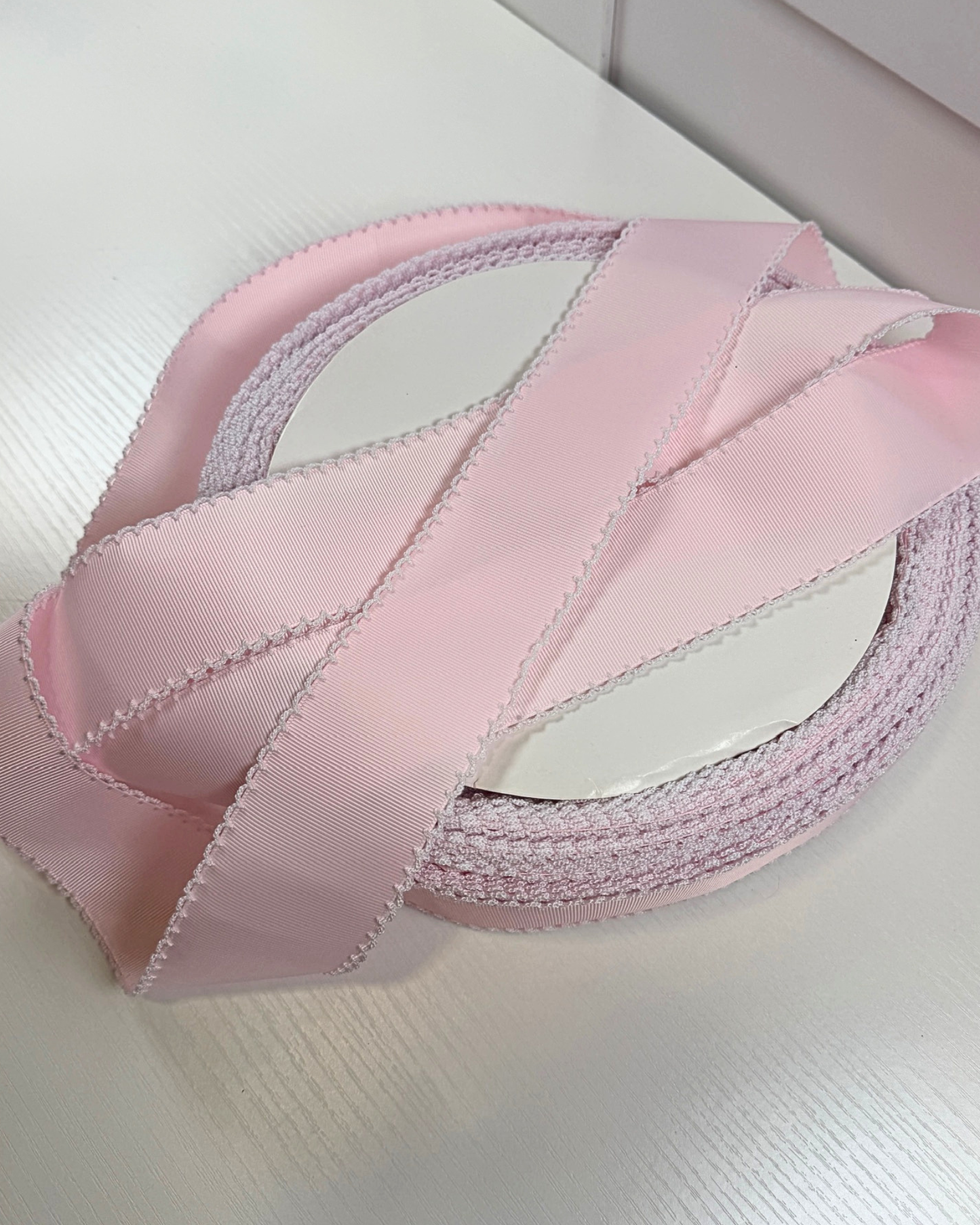 Moonstitch ribbon powder pink