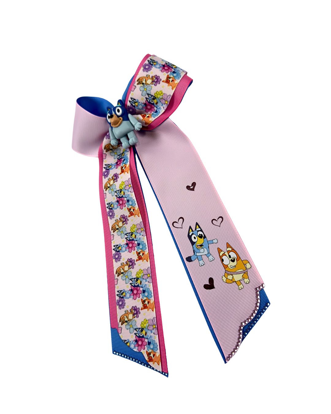 Pink Loving Friends Hair Bow