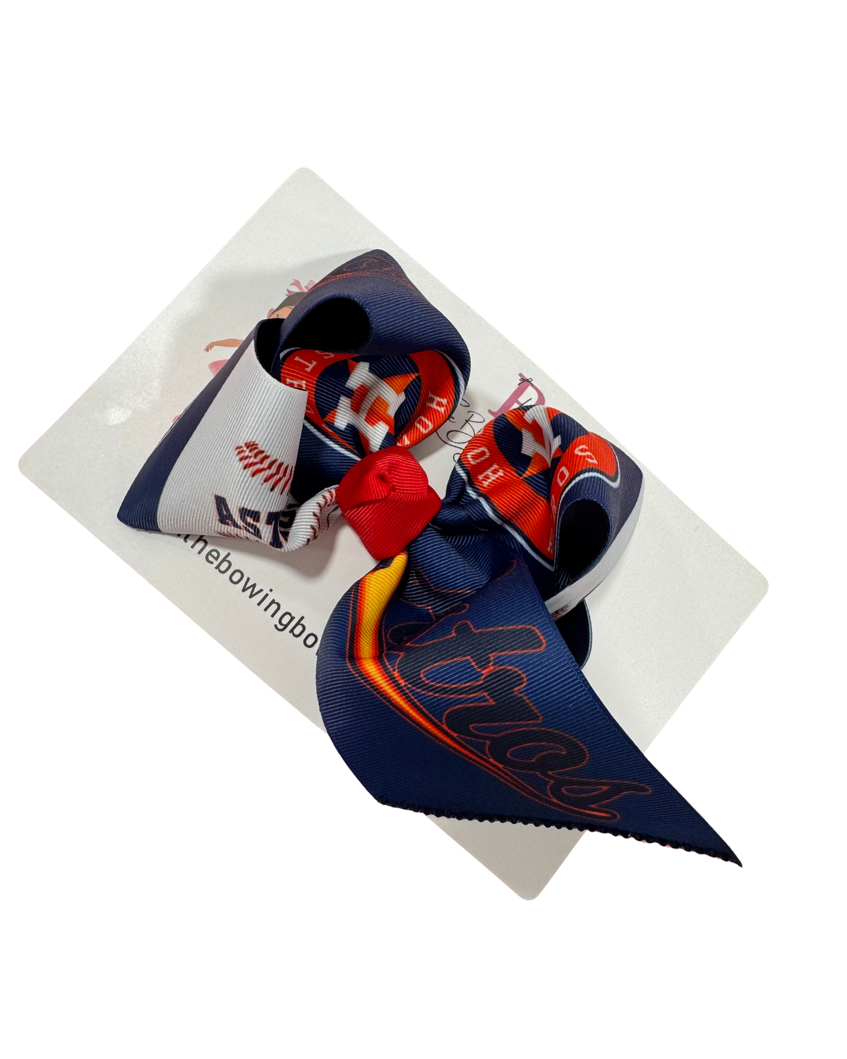 Astros Houston Hair Bow
