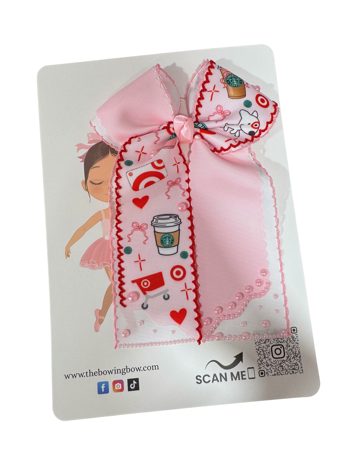Star-Bucks Cheerleader Hair Bow