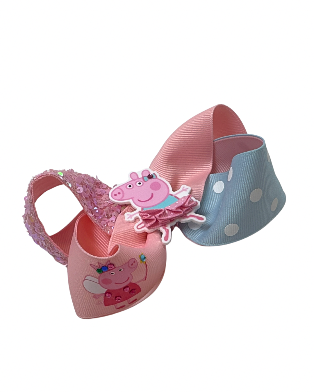 Boutique Peppa Hair Bow