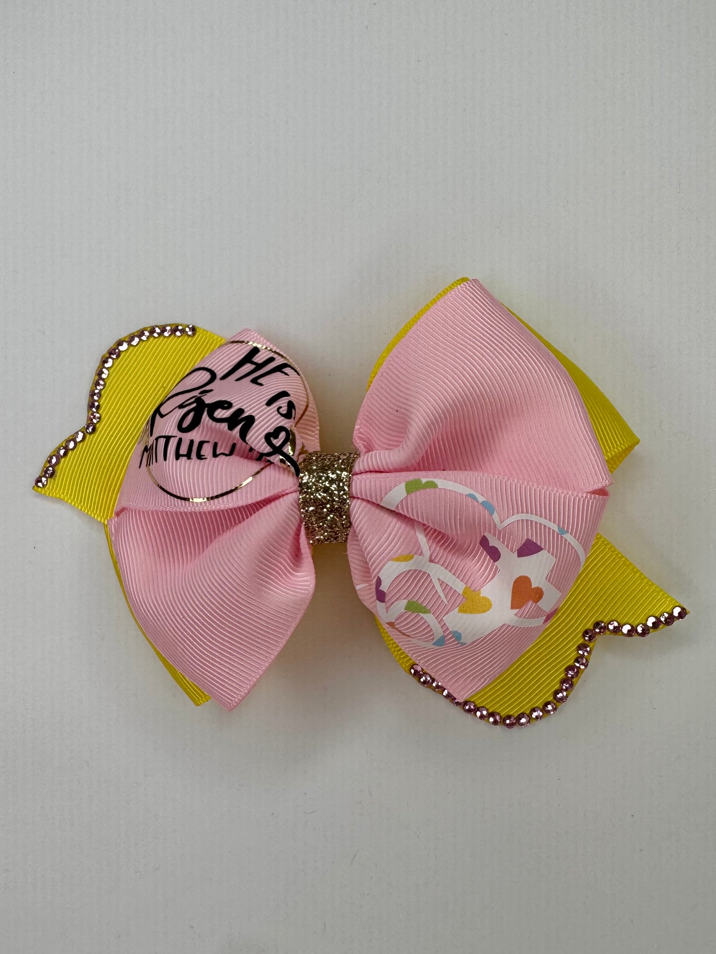 Christian Inspirational Hair Bow