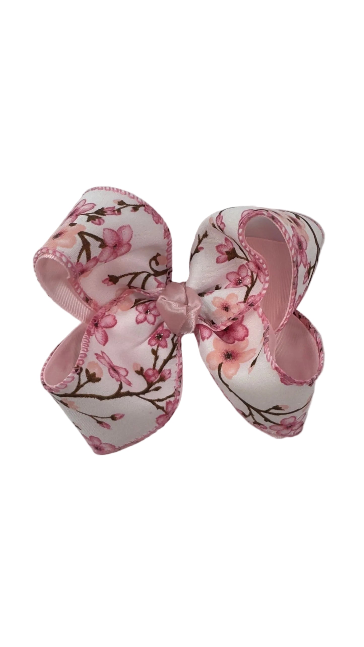 Cherry Blossom Boutique Style Hair Bow