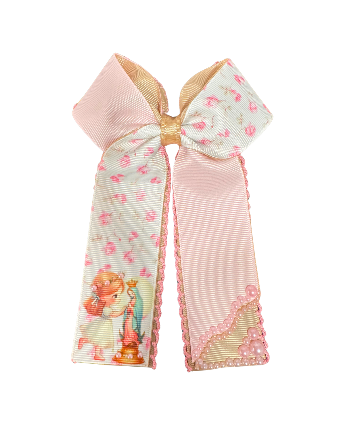 Mini Guadalupe Hair Bow