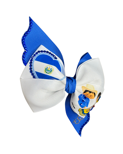 El Salvador Hair Bow by The Bowing Bow, photo 16